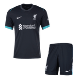 Liverpool Auswärts-Fußballtrikot 2024/25 (Trikot + Shorts)
